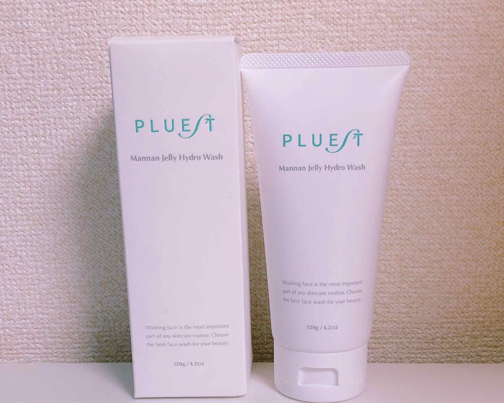 マンナンジェリーハイドロウォッシュ/PLUEST/洗顔料を使ったクチコミ(1枚目)