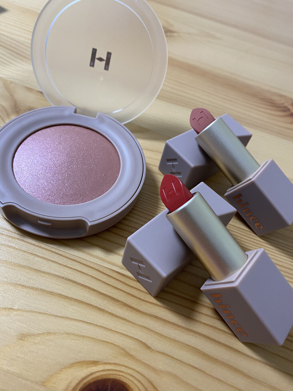 ムードインハンサーシアー/hince/口紅を使ったクチコミ（2枚目）