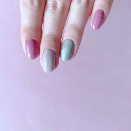 ジェルネイル ピンク/ジェルミーワン/ジェルネイルを使ったクチコミ(2枚目)