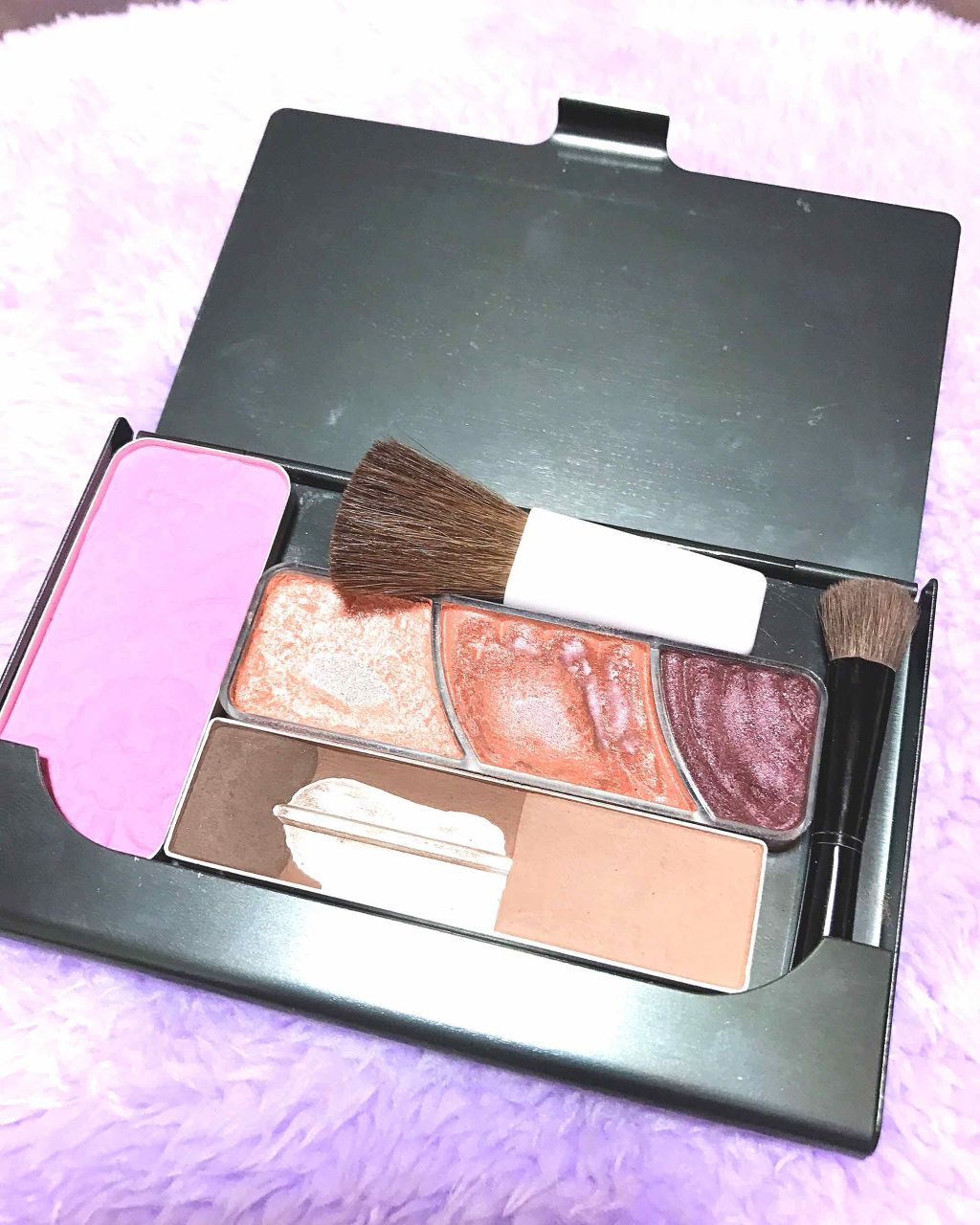 トーンアップアイシャドウ/CEZANNE/アイシャドウパレットを使ったクチコミ（1枚目）