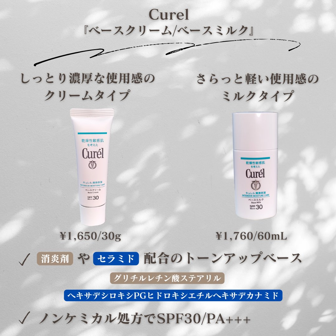 潤浸保湿 ベースミルク /キュレル/日焼け止めミルクを使ったクチコミ（2枚目）