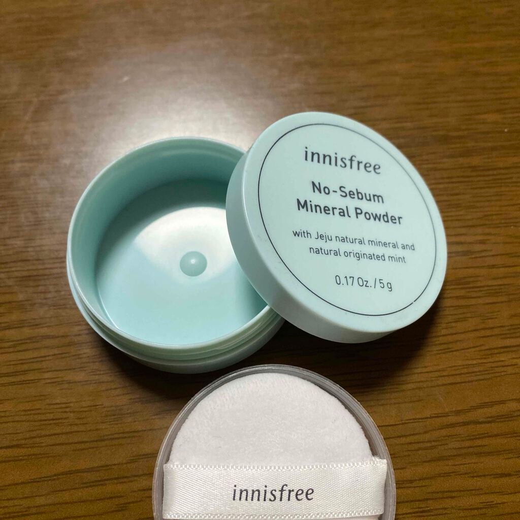 ノーセバム ミネラルパウダー/innisfree/ルースパウダーを使ったクチコミ(1枚目)