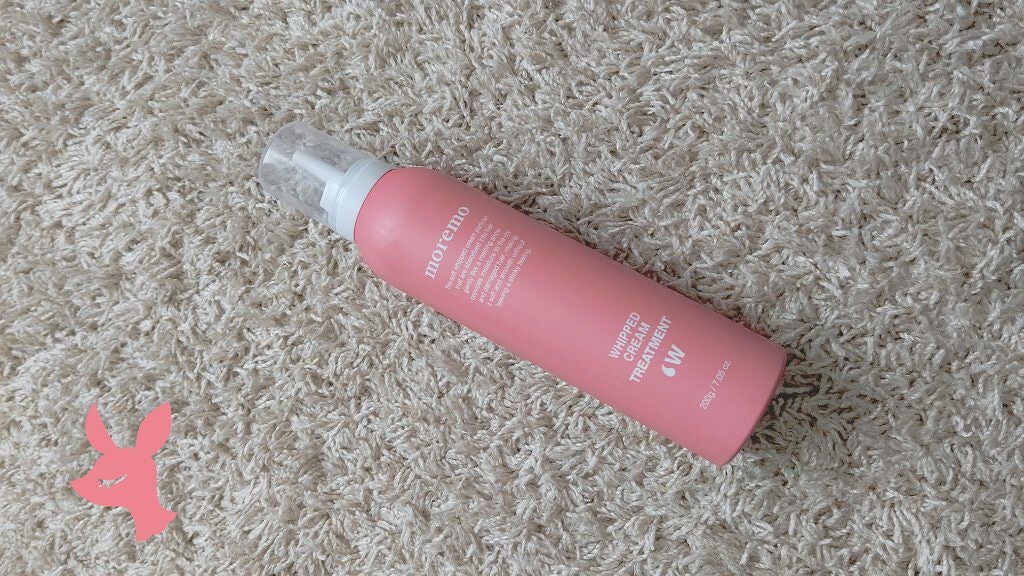 ホイップクリーム トリートメント W/moremo/アウトバストリートメントを使ったクチコミ(1枚目)