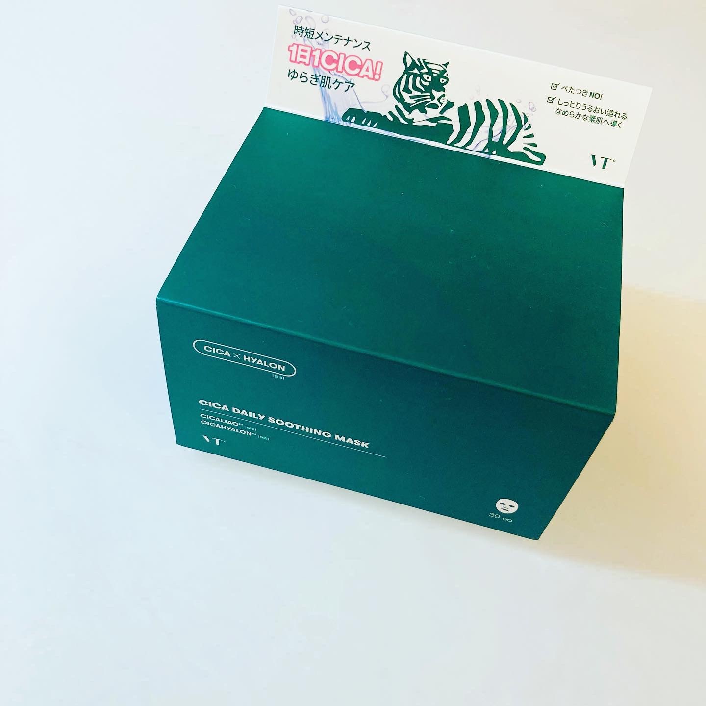 CICA デイリースージングマスク/VT/シートマスク・パックを使ったクチコミ（1枚目）