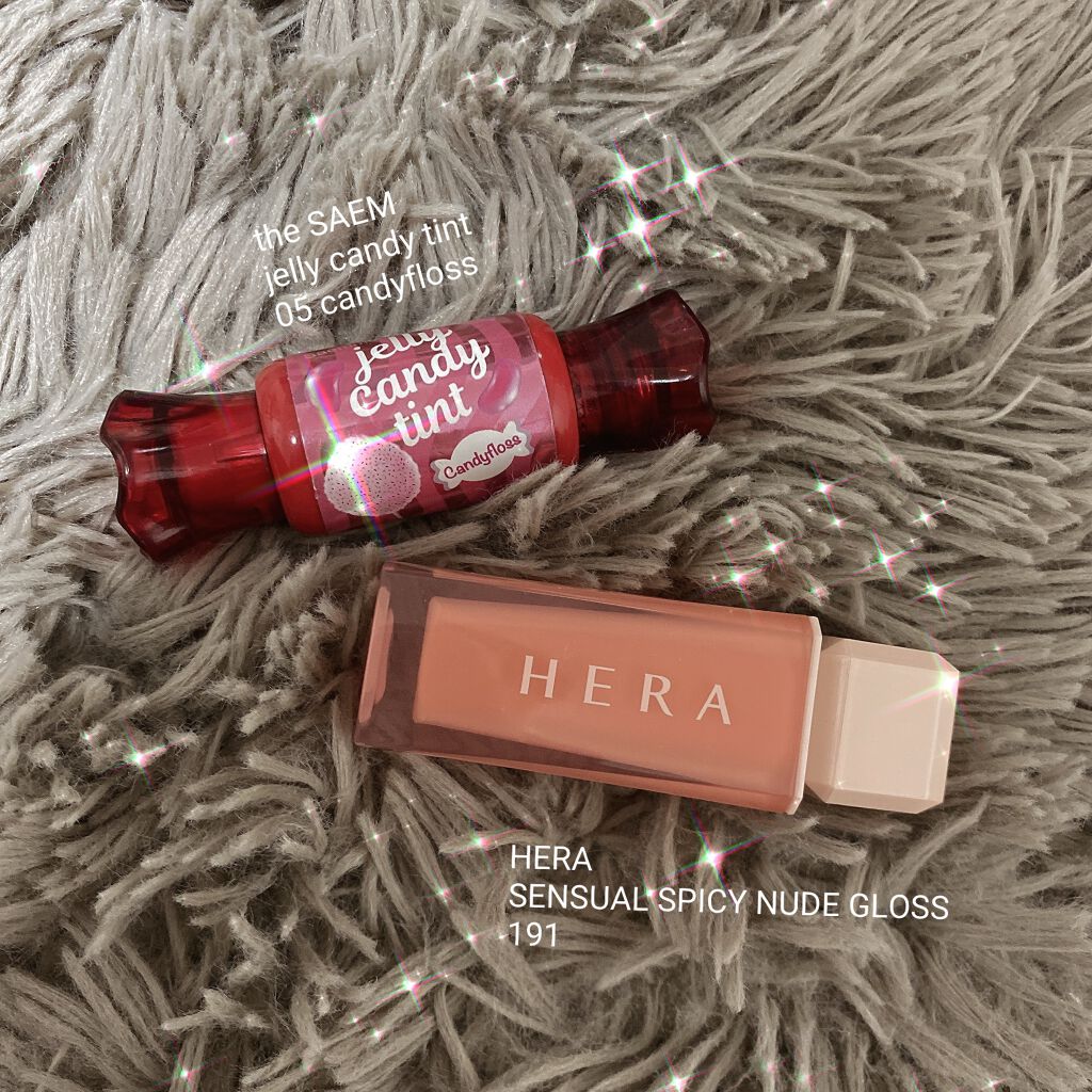 ジェリー キャンディー ティント 05 キャンディフロス/the SAEM/リップティントを使ったクチコミ（2枚目）