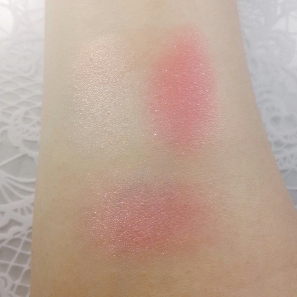 ザ ベージュライブラリー ブラッシュデュオ 01 ノベルティ/RMK/パウダーチークを使ったクチコミ（3枚目）