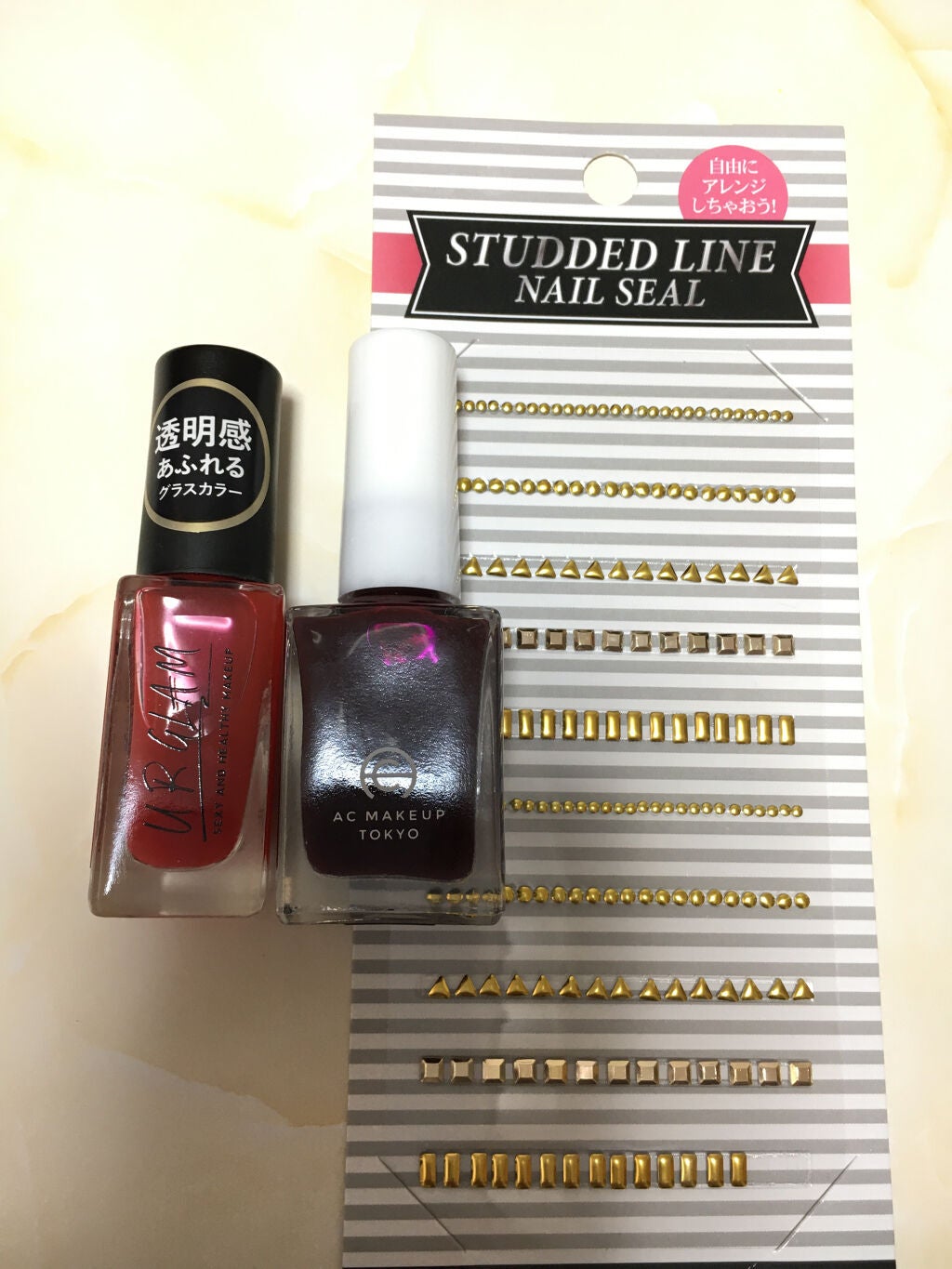 ネイルシール/キャンドゥ/ネイルシールを使ったクチコミ(4枚目)