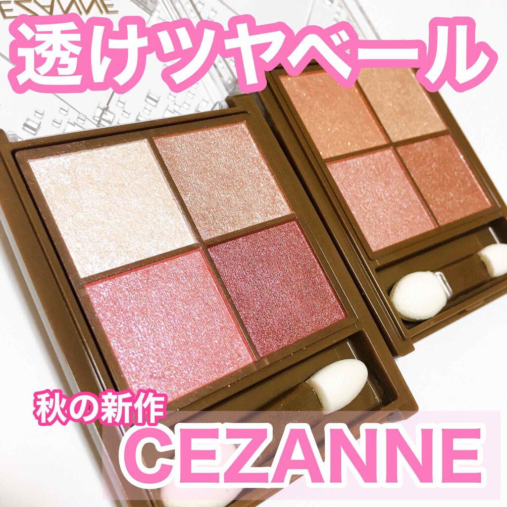 ニュアンスオンアイシャドウ/CEZANNE/アイシャドウパレットを使ったクチコミ（1枚目）