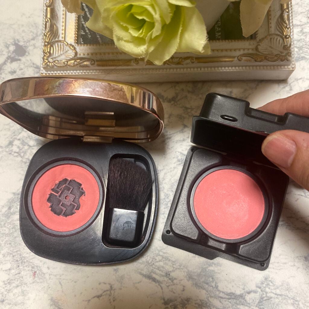 パウダー ブラッシュ/DECORTÉ/パウダーチークを使ったクチコミ(1枚目)