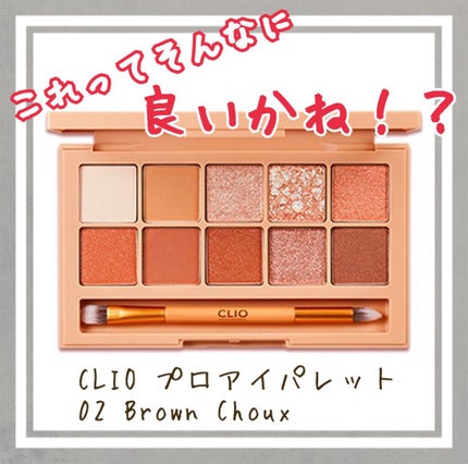 プロ アイ パレット/CLIO/アイシャドウパレットを使ったクチコミ(1枚目)