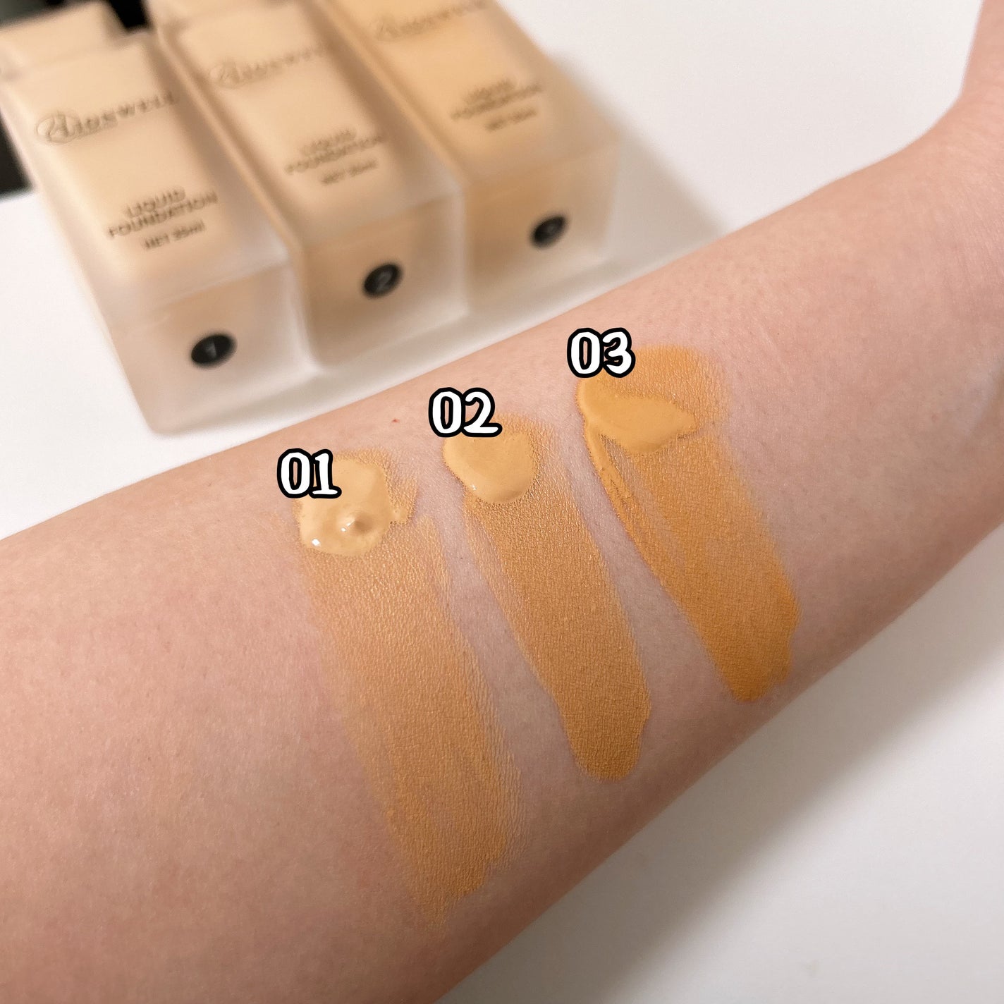 スキンフィット ファンデーション/LionWell(ライオンウェル)/リキッドファンデーションを使ったクチコミ(3枚目)