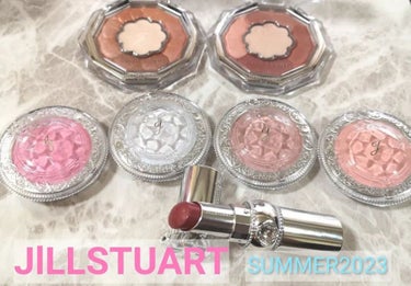 パステルシフォン ブラッシュ 01 marshmallow pink/JILL STUART/パウダーチークを使ったクチコミ（1枚目）