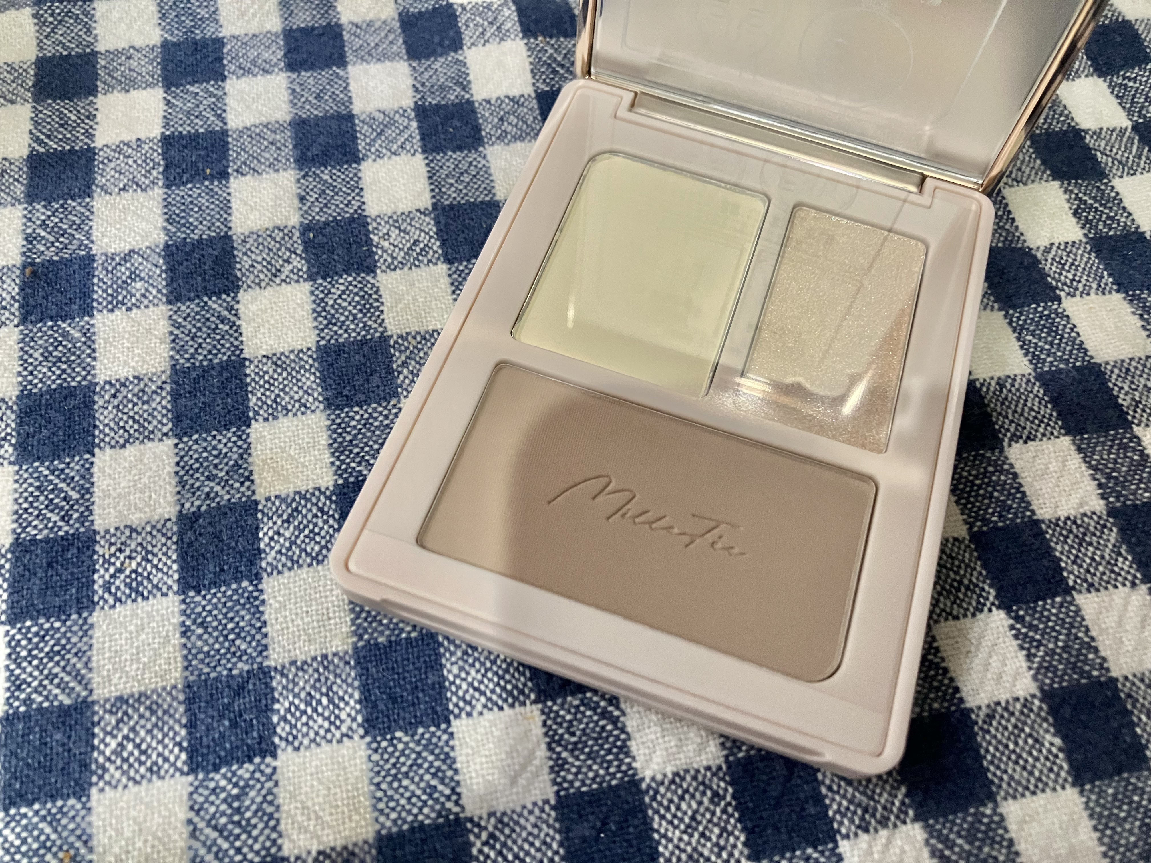 チート顔コントゥアパレット/MilleFée/パウダーハイライトを使ったクチコミ（2枚目）