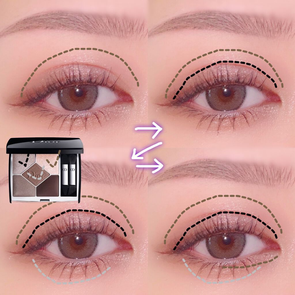 【旧】サンク クルール クチュール/Dior/アイシャドウパレットを使ったクチコミ（2枚目）