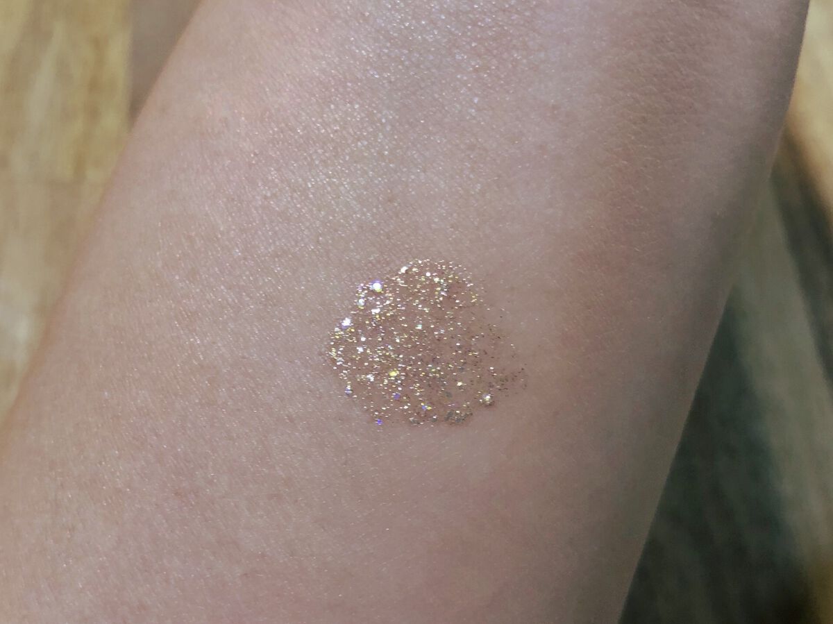 リキッド グリッター シャドウ/rom&nd/グリッターを使ったクチコミ（3枚目）