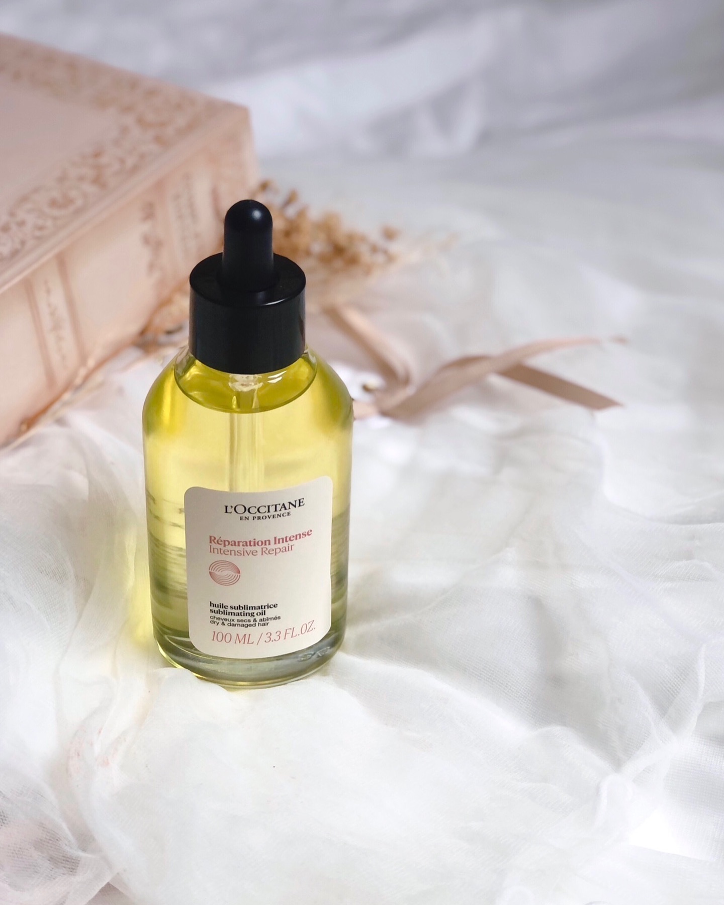 インテンシヴリペア ヘアオイル/L'OCCITANE/ヘアオイルを使ったクチコミ（2枚目）