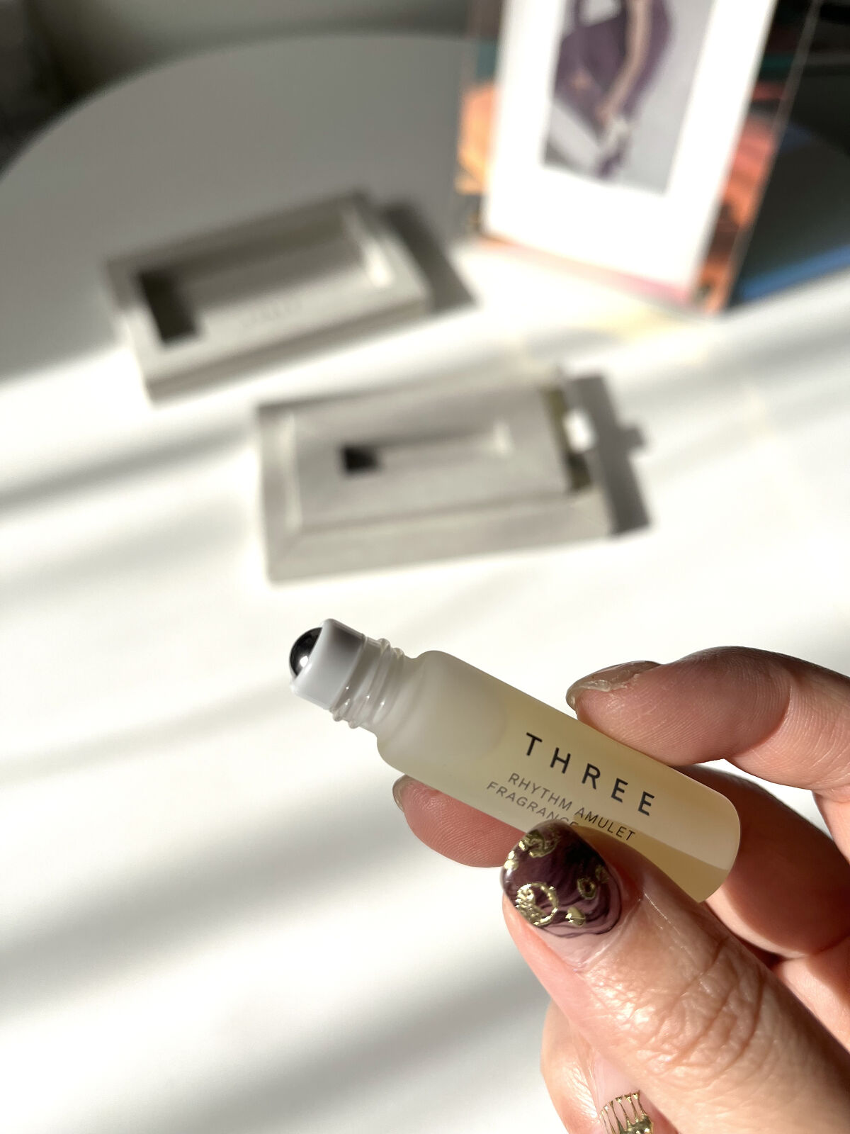 リズムアミュレットフレグランスオイル/THREE/香水(その他)を使ったクチコミ（2枚目）