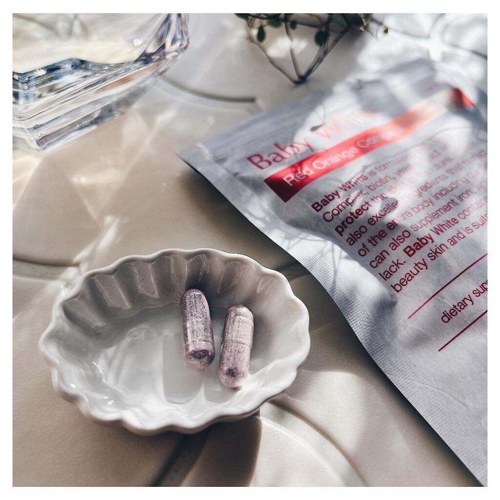 Baby White 60粒/renaTerra/美容サプリメントを使ったクチコミ（2枚目）