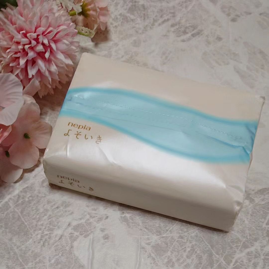 よそいき保湿ティシュ/ネピア/ティッシュを使ったクチコミ(6枚目)