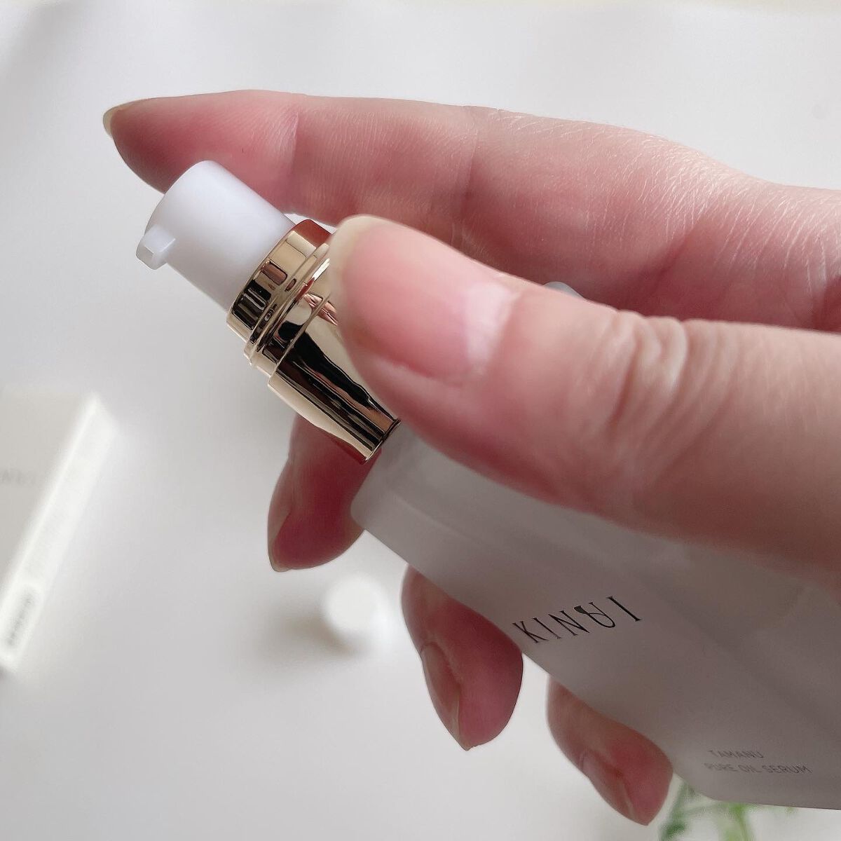 KINUI タマヌピュアオイルセラム/KINUI/美容液を使ったクチコミ（2枚目）