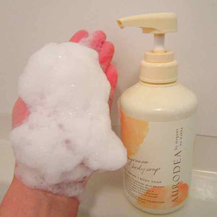 AURODEA by megami no wakka fragrance body soap/R&/ボディソープを使ったクチコミ(3枚目)