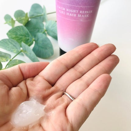 カームナイトリペアジェルヘアマスク/YOLU/ヘアマスク・ヘアパックを使ったクチコミ(4枚目)