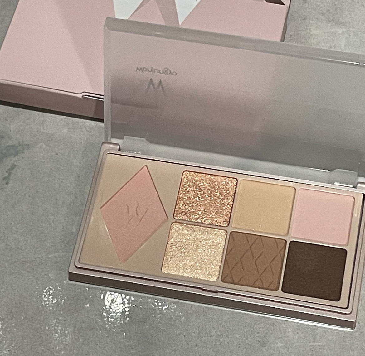 ウォンジョンヨ Ｗ デイリームードアップパレット /Wonjungyo/アイシャドウパレットを使ったクチコミ（2枚目）