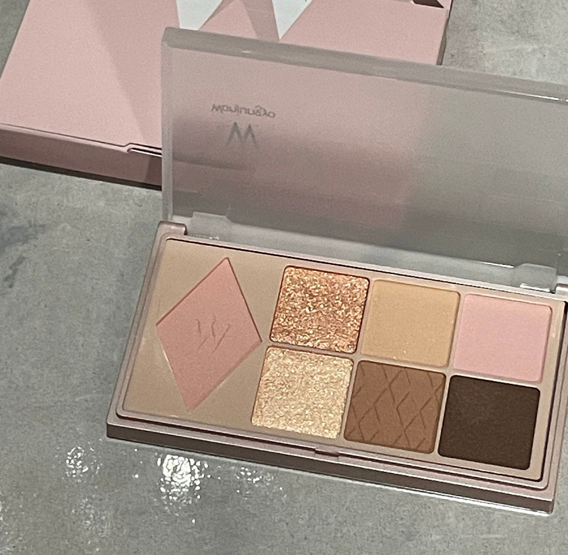 ウォンジョンヨ W デイリームードアップパレット /Wonjungyo/アイシャドウパレットを使ったクチコミ(2枚目)