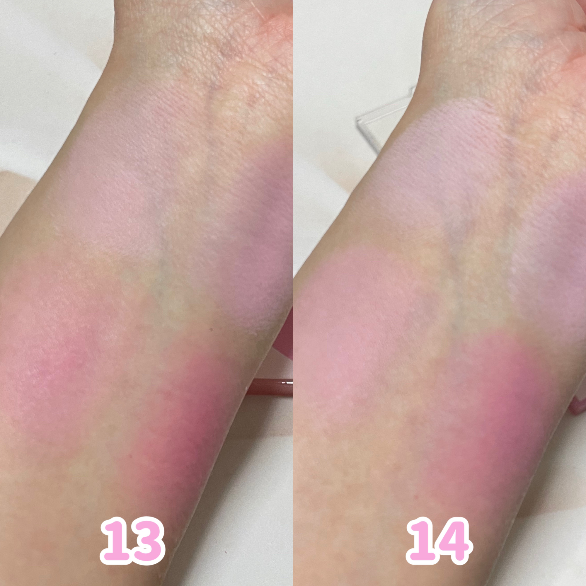 ブレンディングムードチーク/dasique/パウダーチークを使ったクチコミ（3枚目）