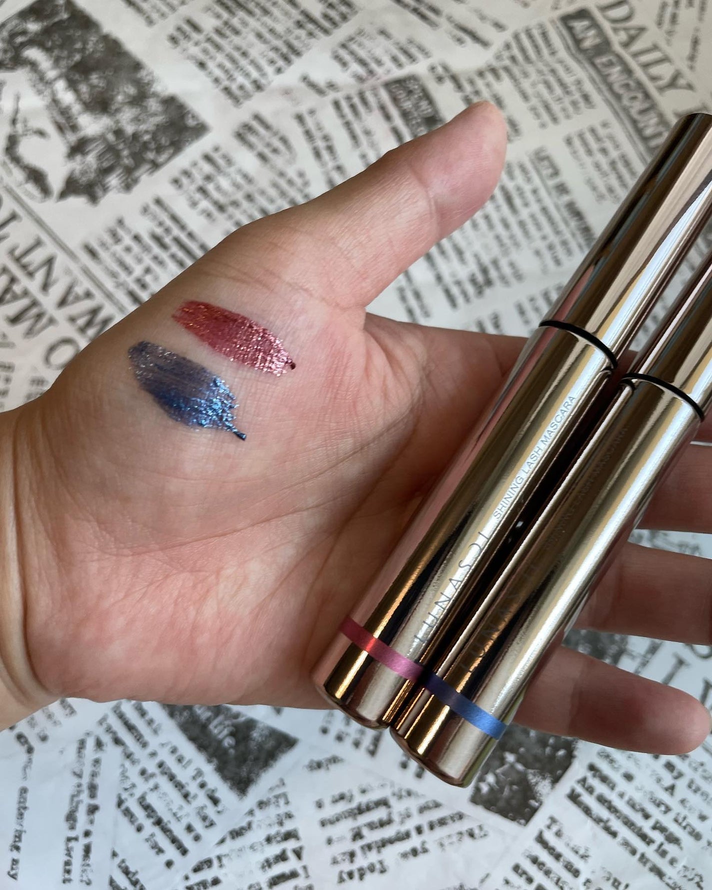 シャイニングラッシュマスカラ/LUNASOL/マスカラを使ったクチコミ(1枚目)