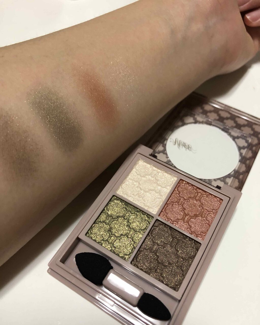 リシェ マイヌーディ アイズ/Visée/アイシャドウパレットを使ったクチコミ(3枚目)