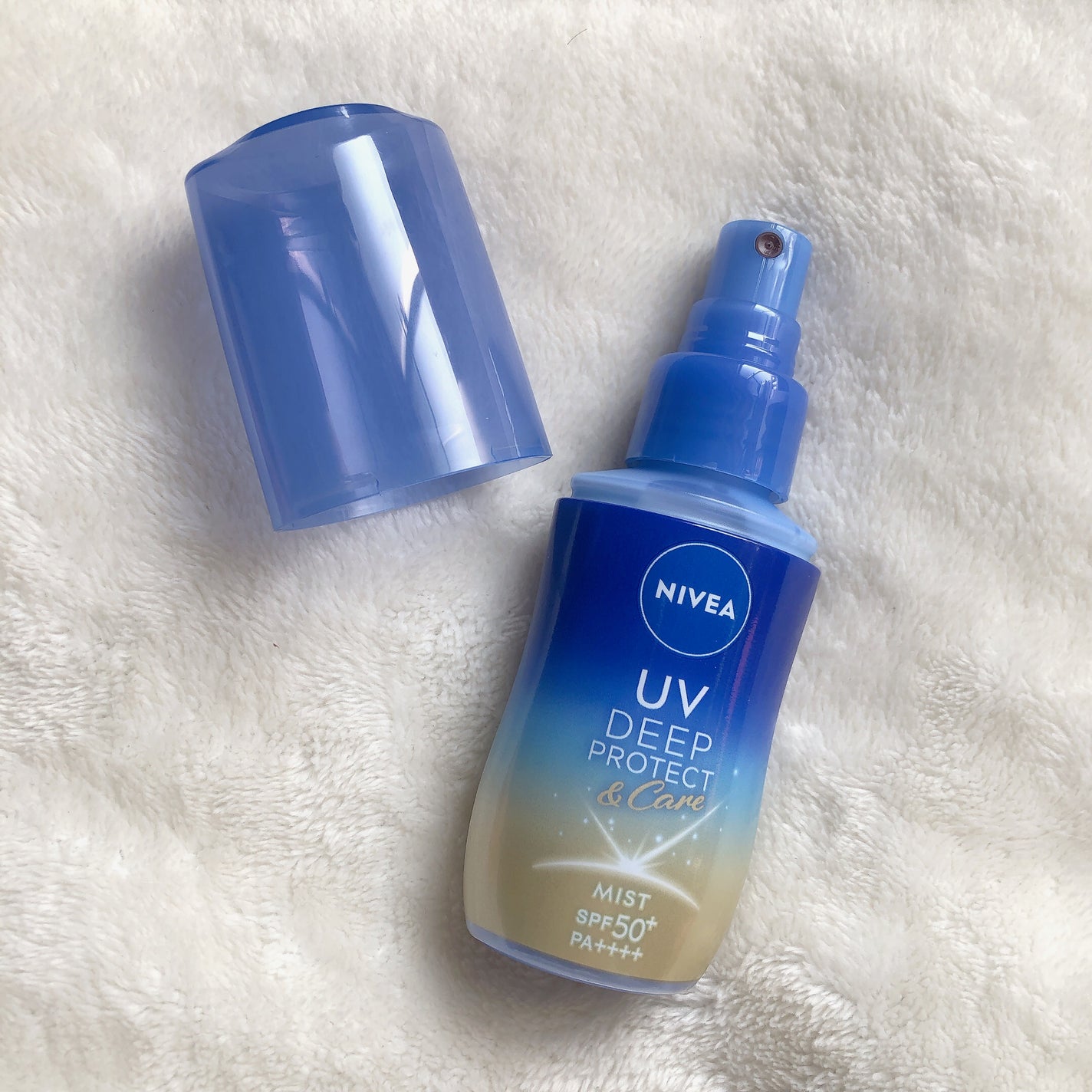 ニベアUV ディーププロテクト&ケア ミルクミスト/ニベア/日焼け止めミスト・スプレーを使ったクチコミ(3枚目)