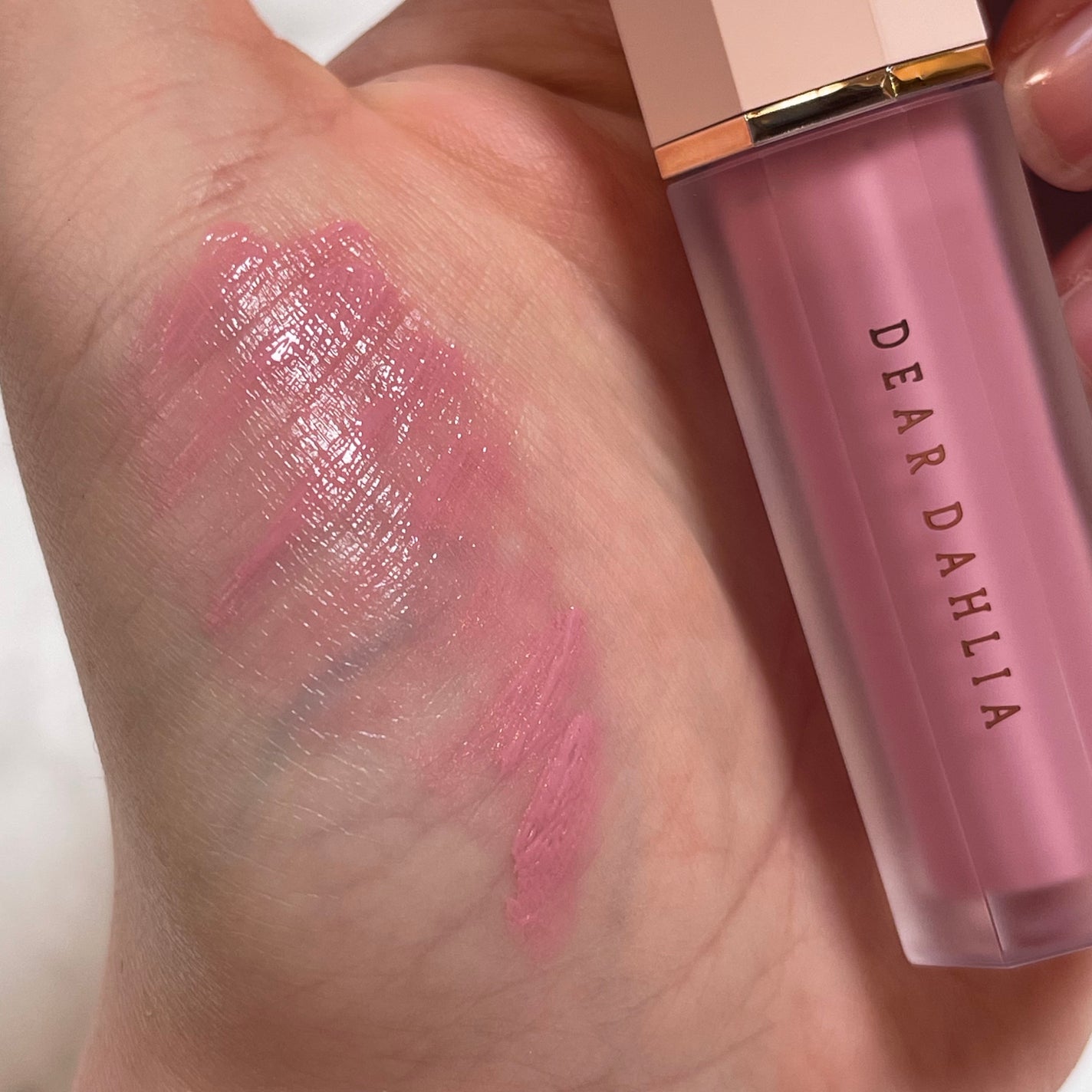 ペタルドロップリキッドブラッシャー/DEAR DAHLIA/リキッドチークを使ったクチコミ(5枚目)
