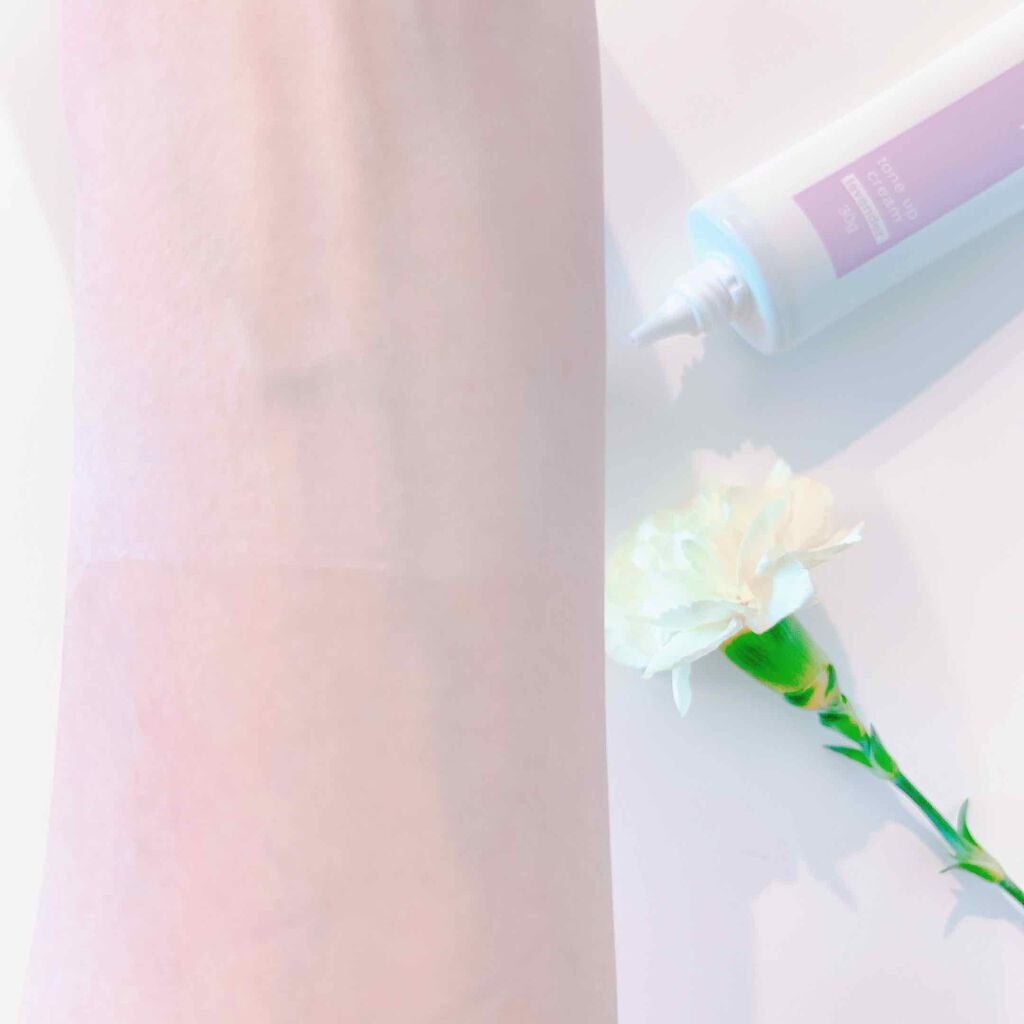 トーンアップクリーム/Le ment/化粧下地を使ったクチコミ（3枚目）