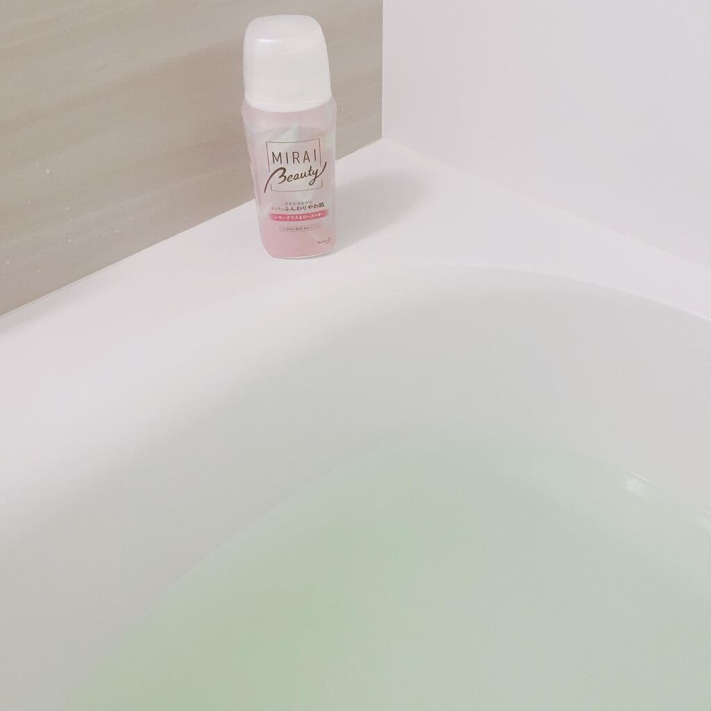 MIRAI beauty バスソルト/花王/炭酸系入浴剤を使ったクチコミ(10枚目)