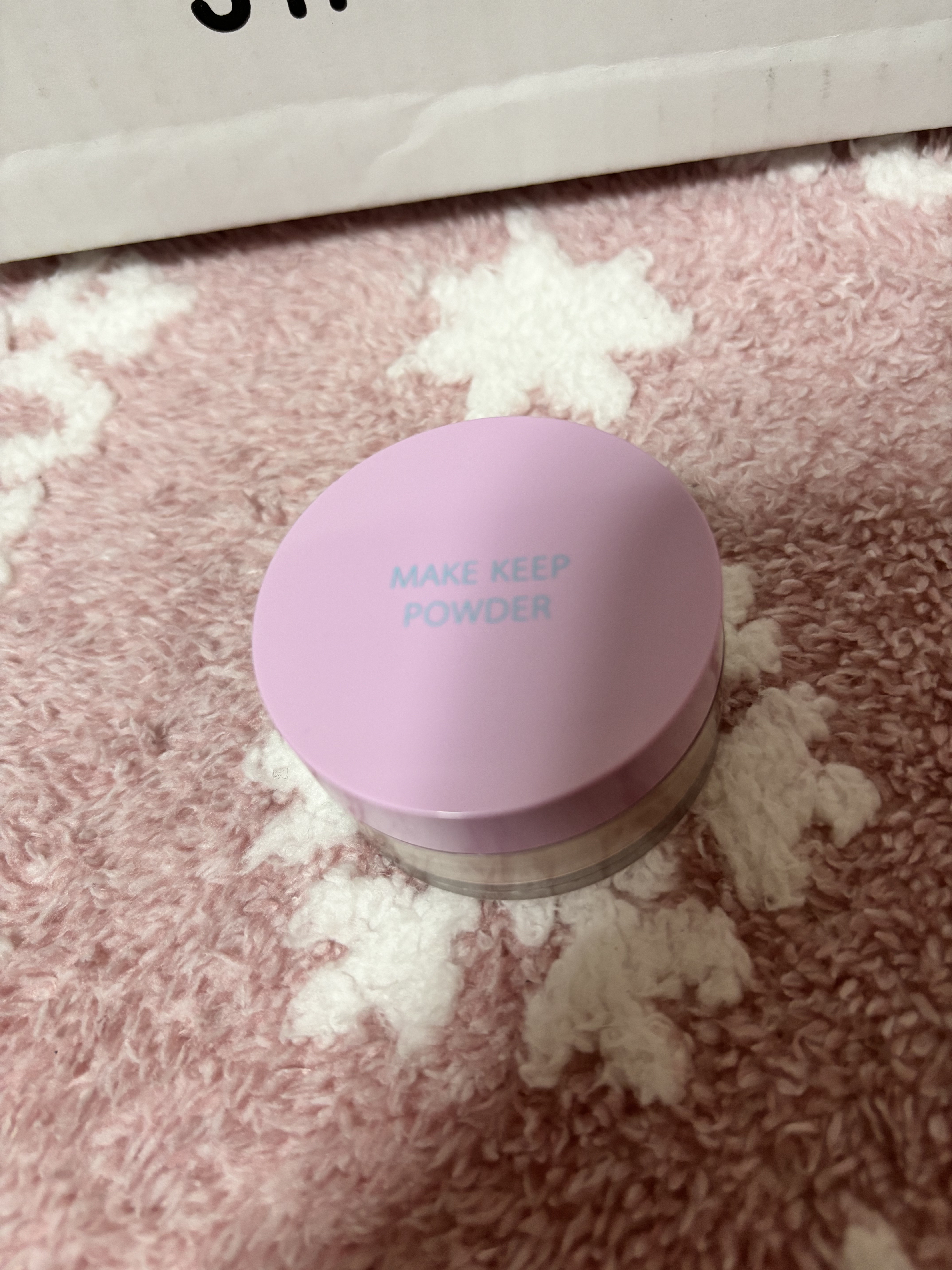 メイク キープ パウダー/コーセーコスメニエンス/ルースパウダーを使ったクチコミ（2枚目）