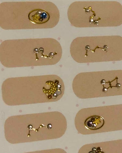 ネイルシール/セリア/ネイルシールを使ったクチコミ(2枚目)