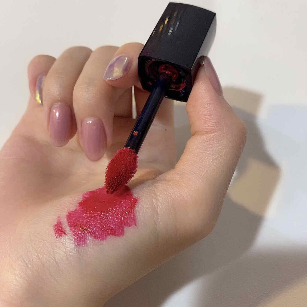 ルージュ ディオール フォーエヴァー リキッド 760 フォーエヴァー グラム/Dior/口紅を使ったクチコミ（3枚目）