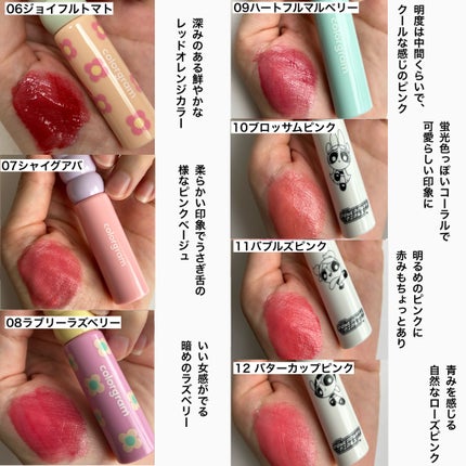タンフルグラスティント/Colorgram/リップティントを使ったクチコミ(4枚目)