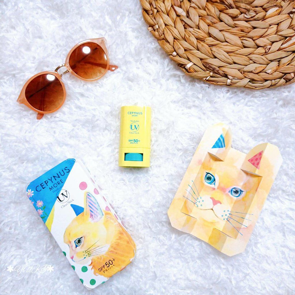 ウォッシャブル UV クリアスティック/CEPYNUS MORE(セピナス モア)/日焼け止めスティックを使ったクチコミ(1枚目)