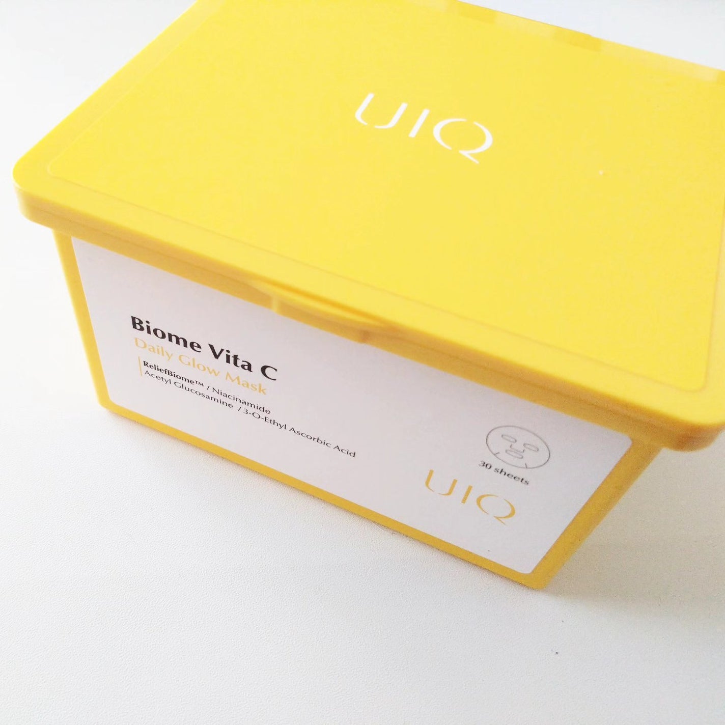 バイオームビタCグローデイリーシートマスク/UIQ/シートマスク・パックを使ったクチコミ(3枚目)