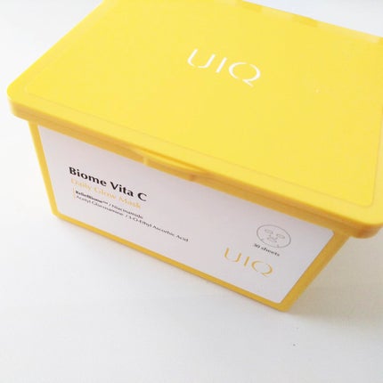 バイオームビタCグローデイリーシートマスク/UIQ/シートマスク・パックを使ったクチコミ(3枚目)