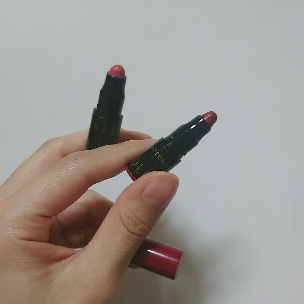 ボリュームバームリップ N ミニセット/インテグレート/口紅を使ったクチコミ(2枚目)