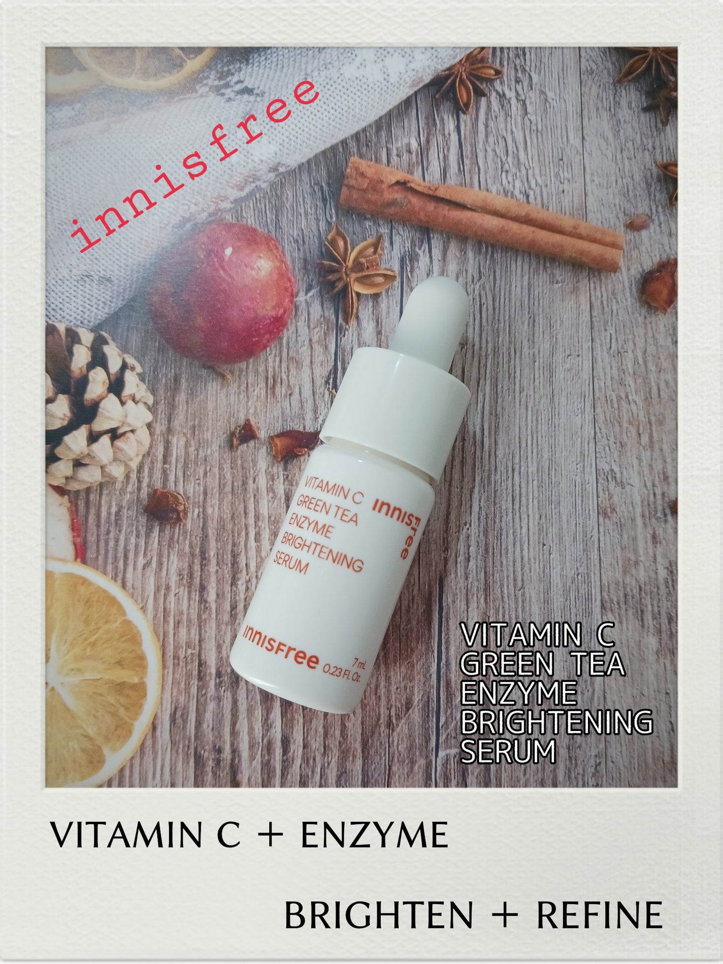 ビタC グリーンティーエンザイム ブライト セラム/innisfree/美容液を使ったクチコミ(1枚目)