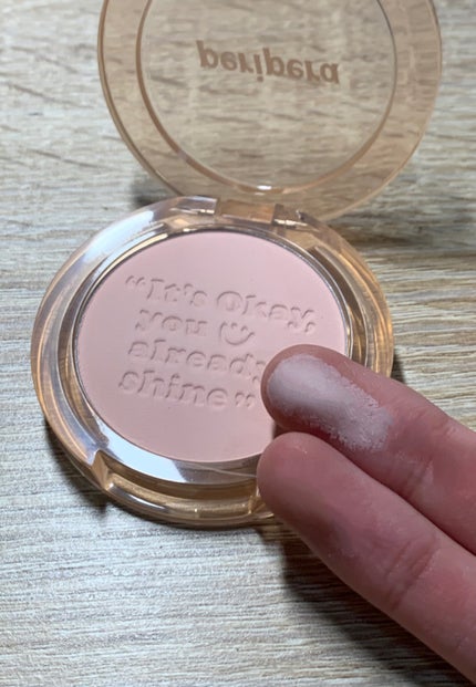 ピュア ブラッシュド サンシャイン チーク/PERIPERA/パウダーチークを使ったクチコミ(3枚目)