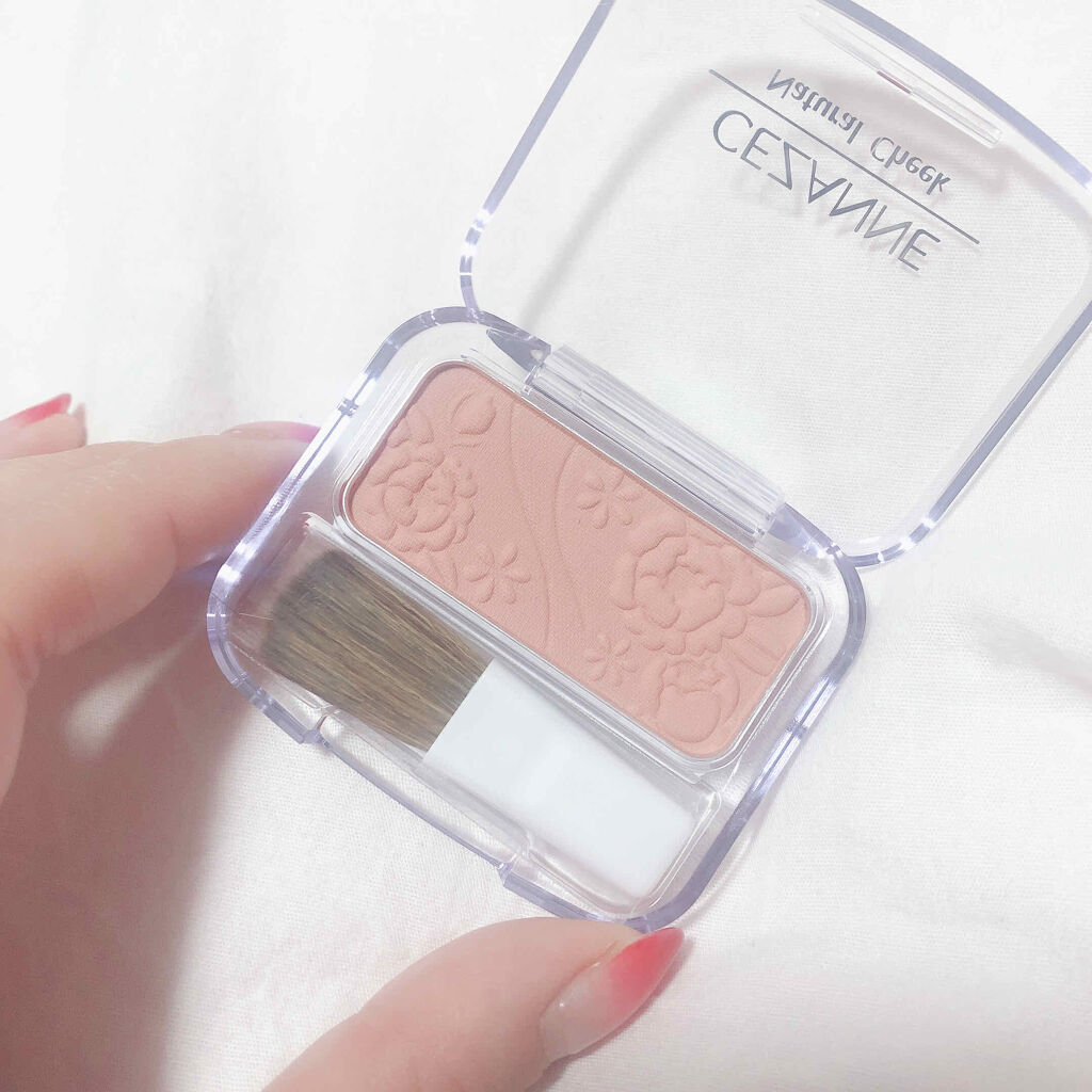 ナチュラル チークN/CEZANNE/パウダーチークを使ったクチコミ（2枚目）