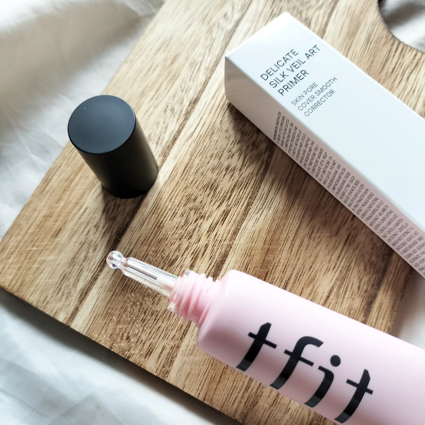 デリケートシルクベールアートプライマー/TFIT/化粧下地を使ったクチコミ（2枚目）