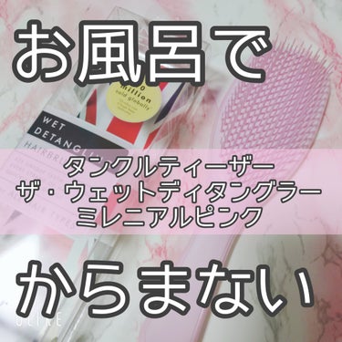 ザ・ウェットディタングラー/TANGLE TEEZER/ヘアブラシを使ったクチコミ（1枚目）