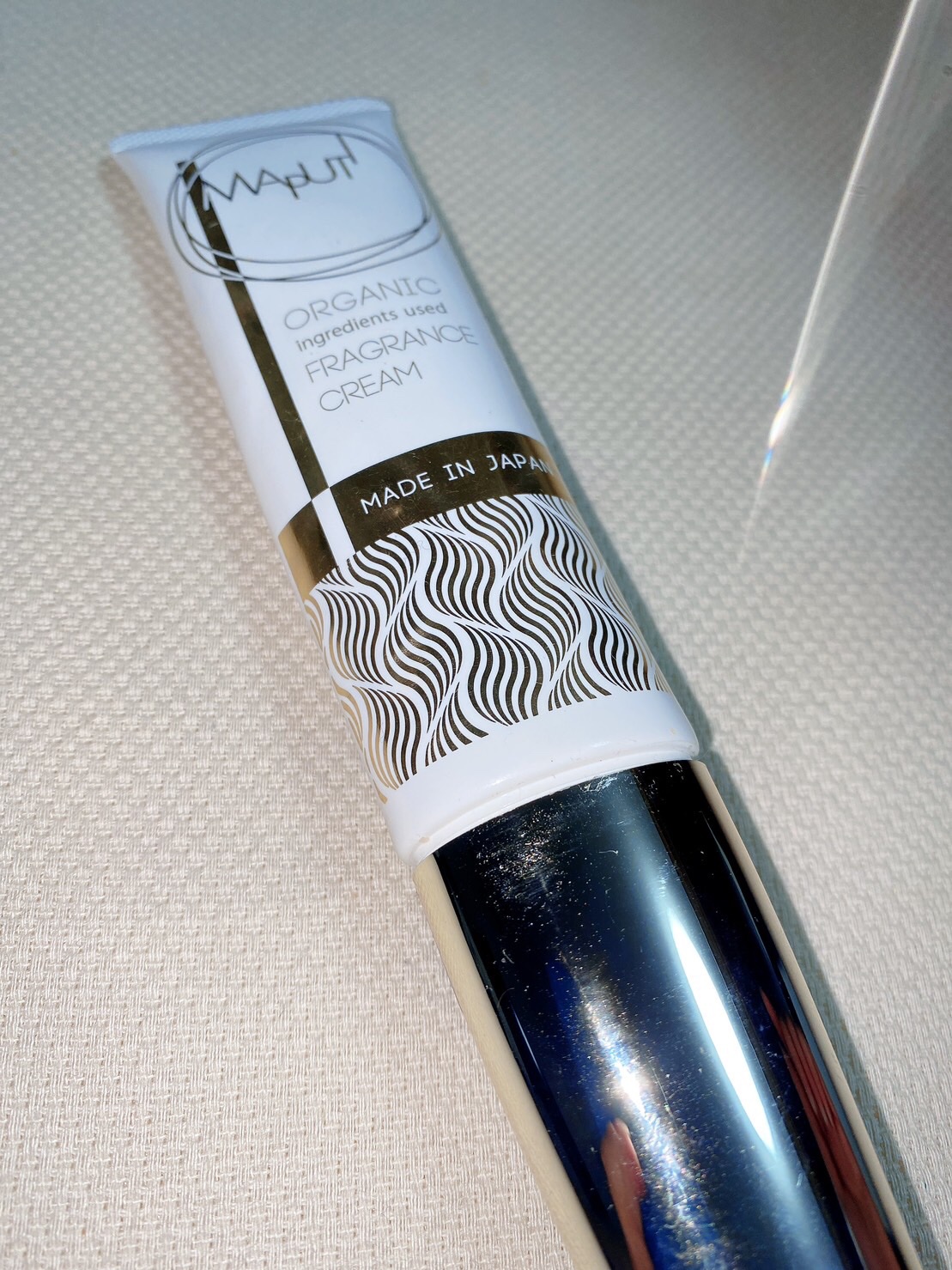 オーガニックフレグランスバストクリーム/MAPUTI/バスト・ヒップケアを使ったクチコミ（1枚目）