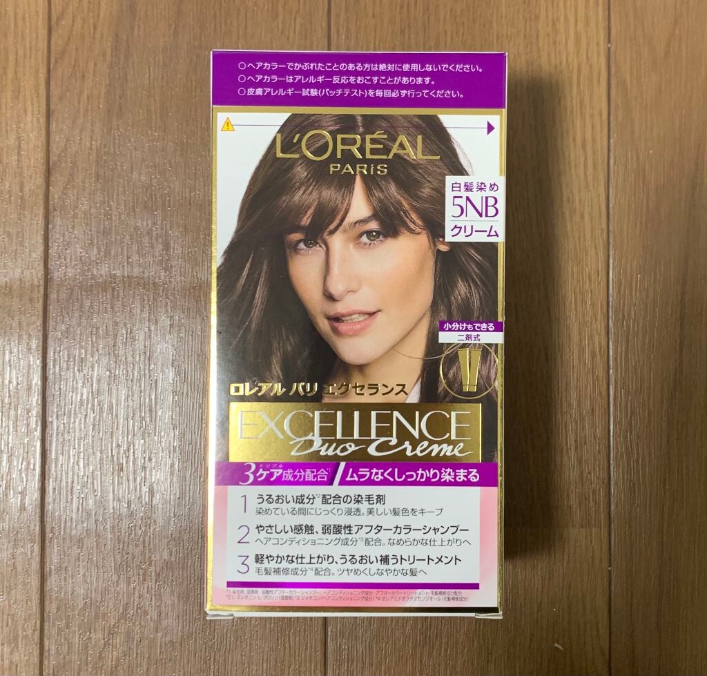 エクセランス R クリームタイプ /ロレアル パリ/ヘアカラーを使ったクチコミ(1枚目)